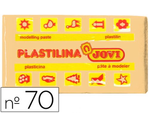 Plasticina jovi 70 50 gr bege , Jovi , 22124 , 8412027006941